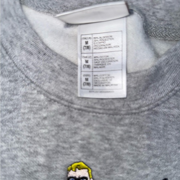 Authentic Disney Store Exclusive Kids The Incredibles Crew Neck Sweater Size M - Picture 3 of 6